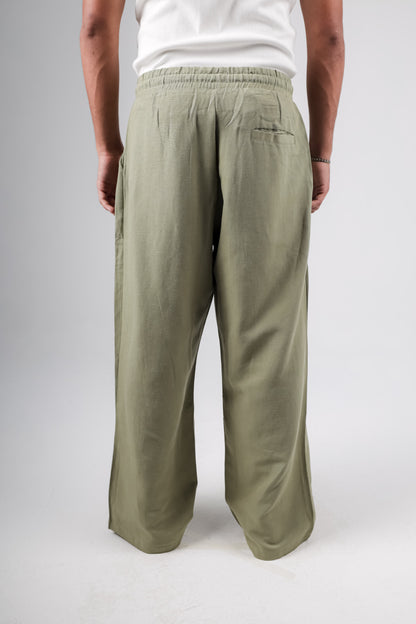 Barrier super baggy linen pants