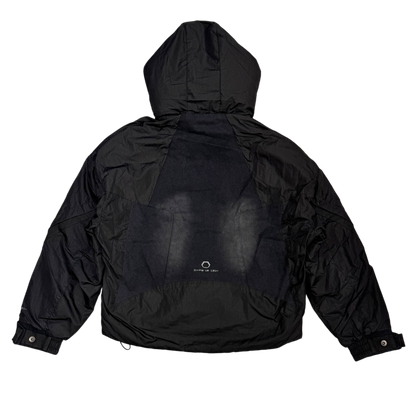 Cropped Black Hybrid Jacket