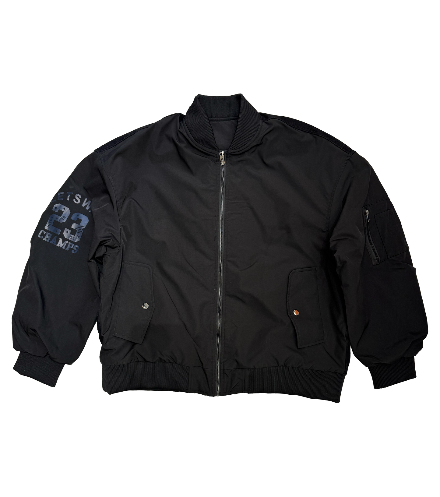 Vintage baseball bomber jacket