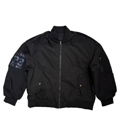 Vintage baseball bomber jacket