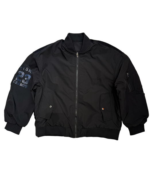 Vintage baseball bomber jacket