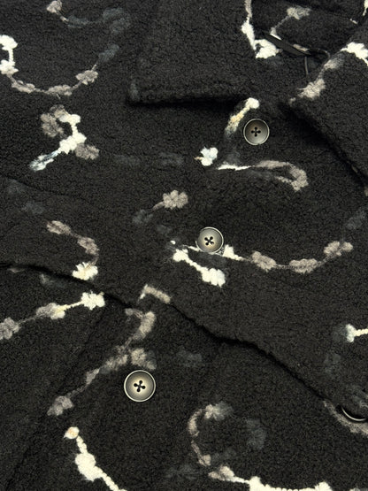 teddy jacket with tow pockets