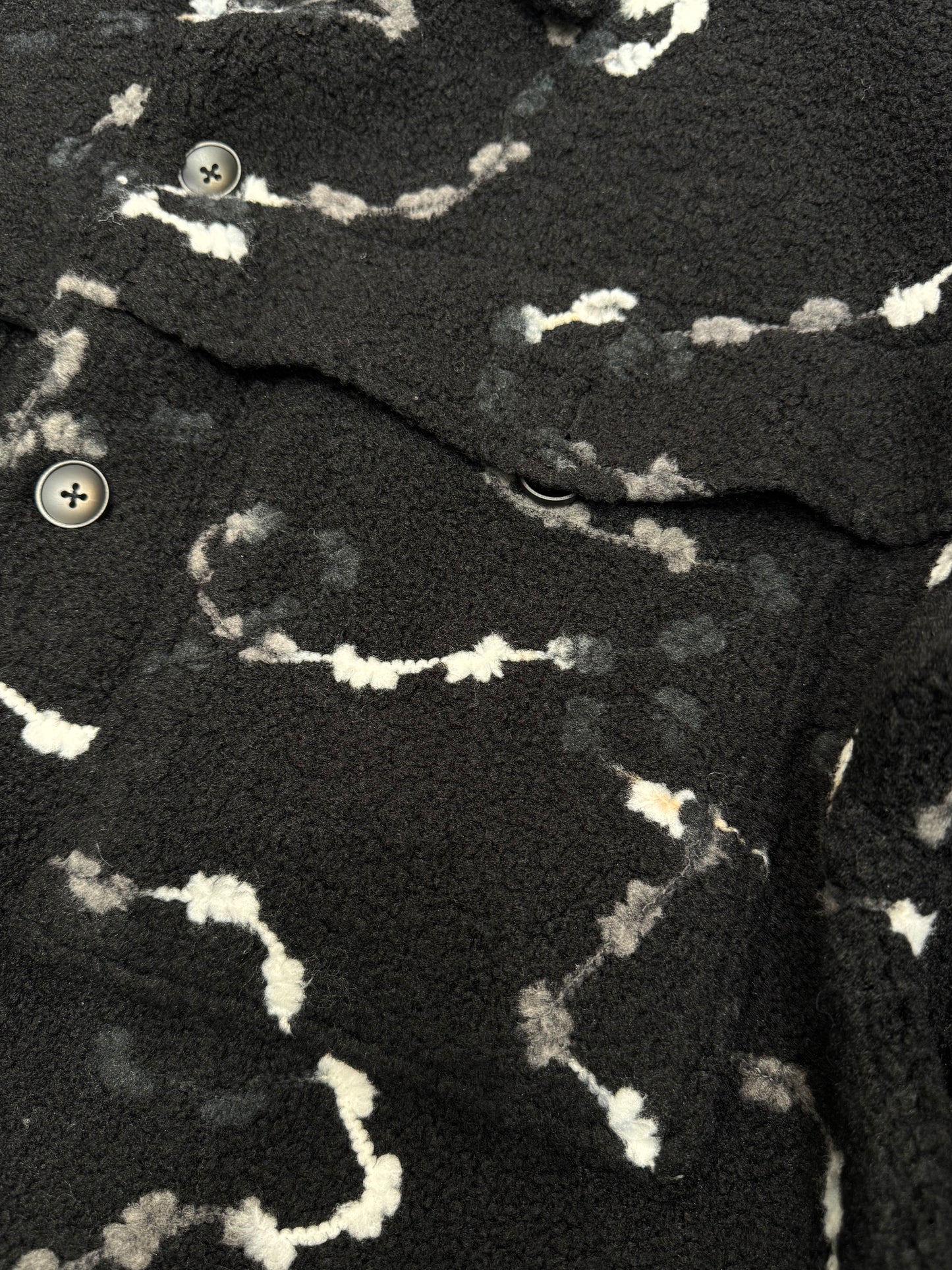 teddy jacket with tow pockets