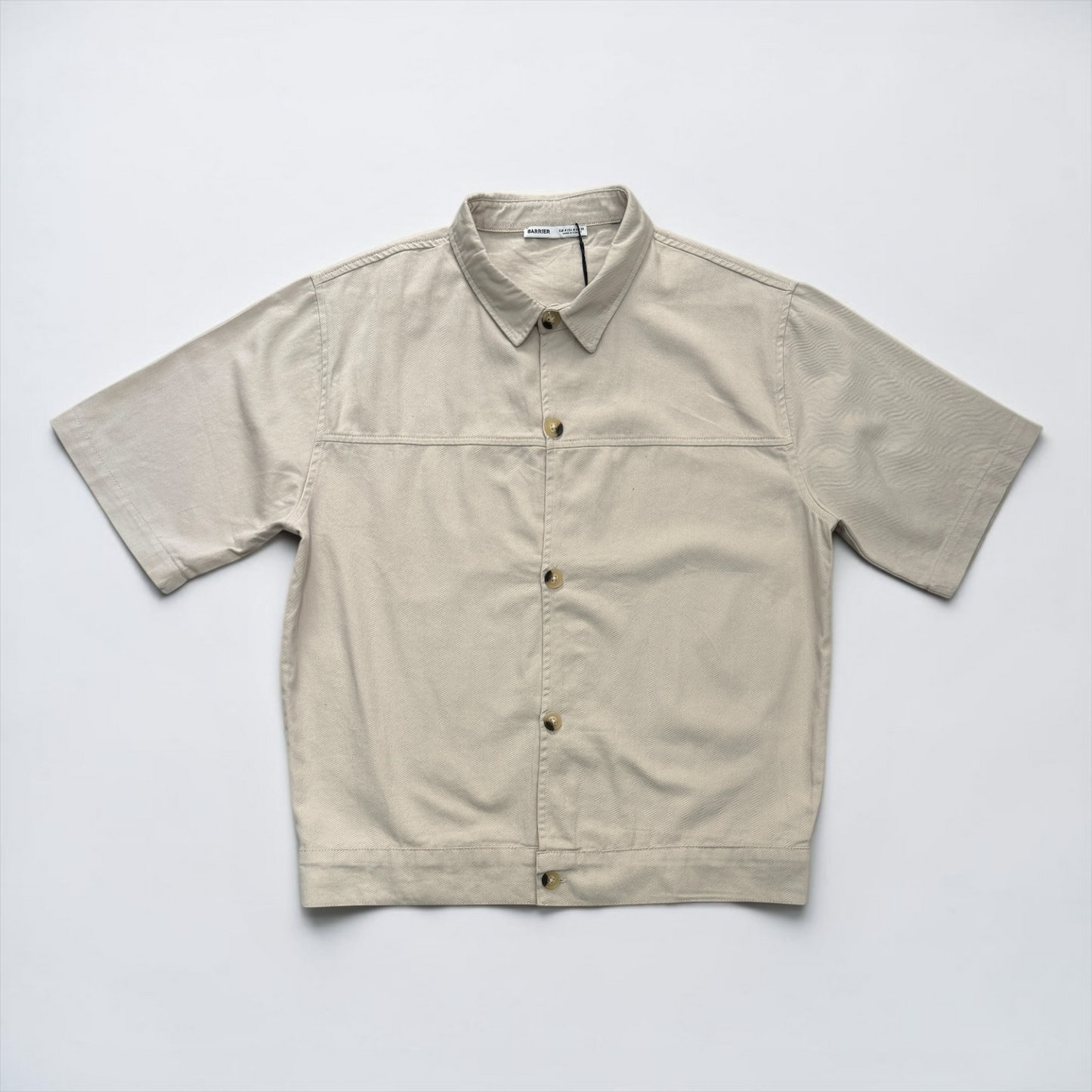 Box cropped shirt