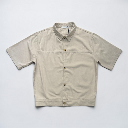 Box cropped shirt