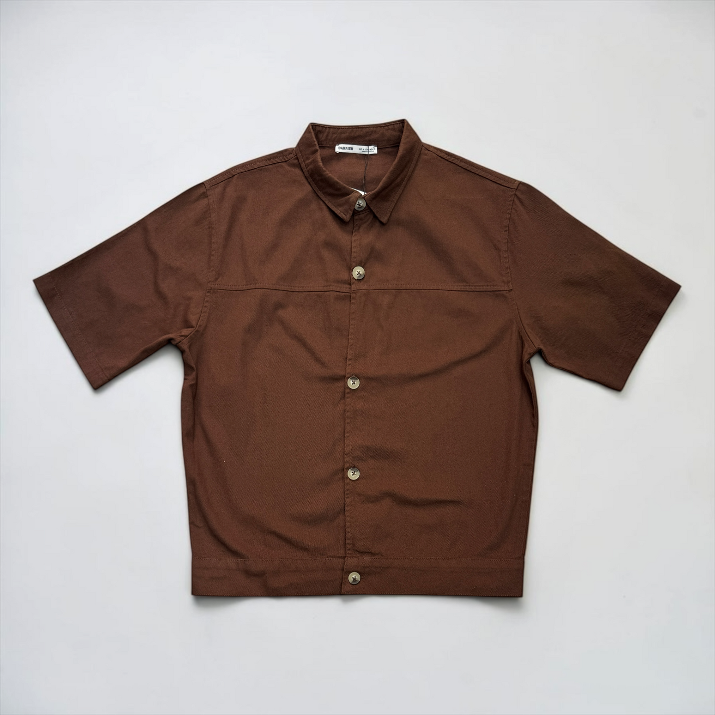 Box cropped shirt