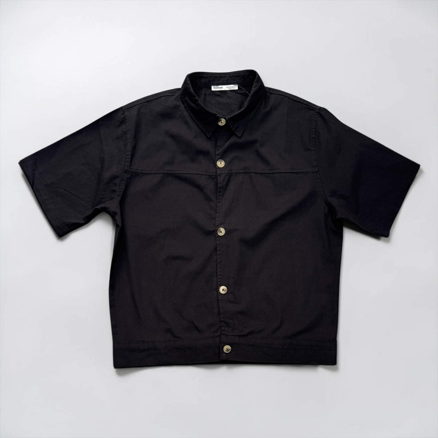 Box cropped shirt