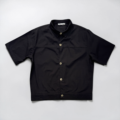 Box cropped shirt