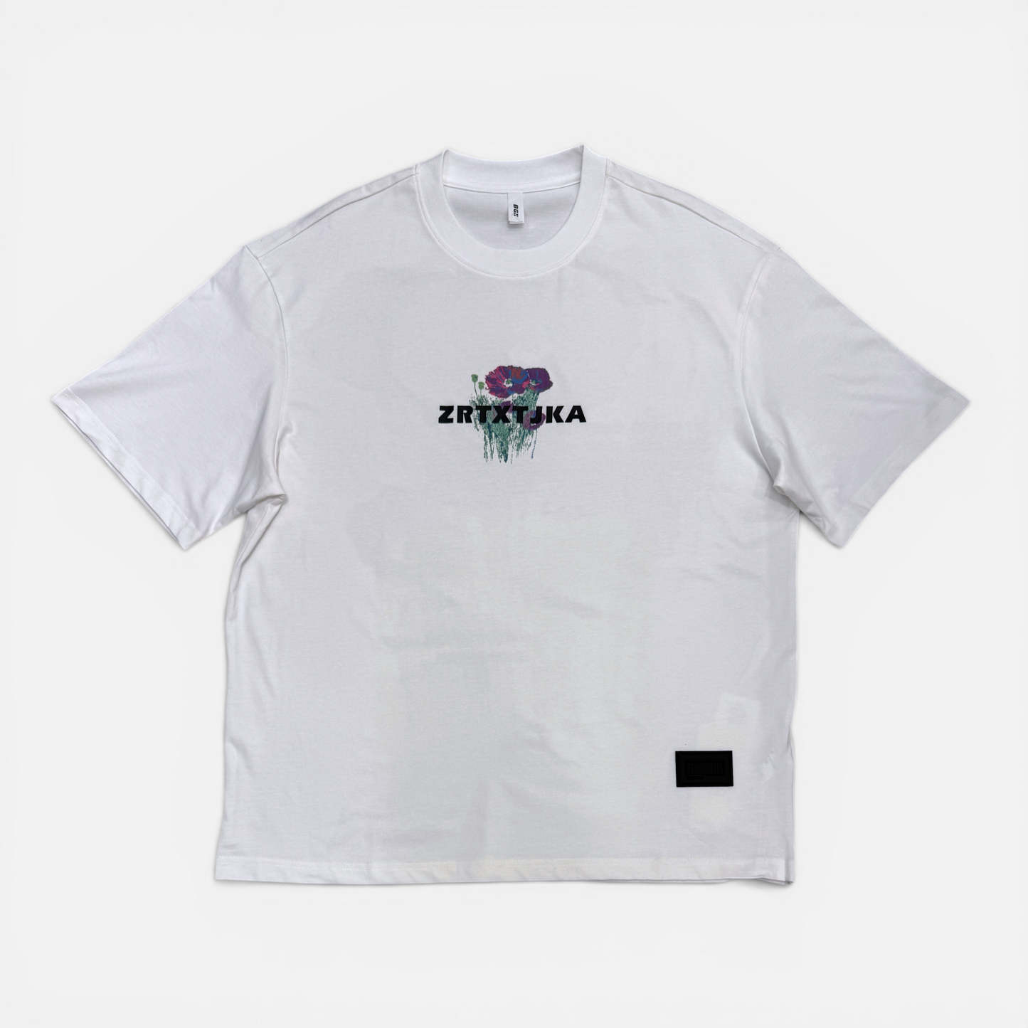 Oversized Floral Graphic tshirt