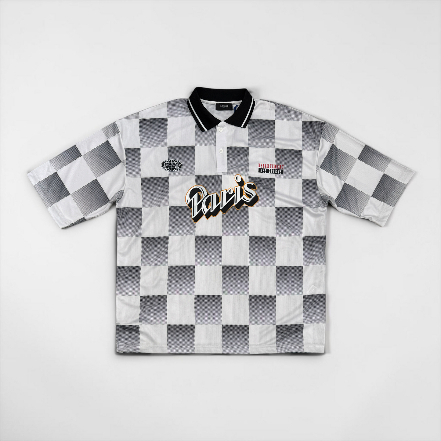 Retro Check Jersey polo