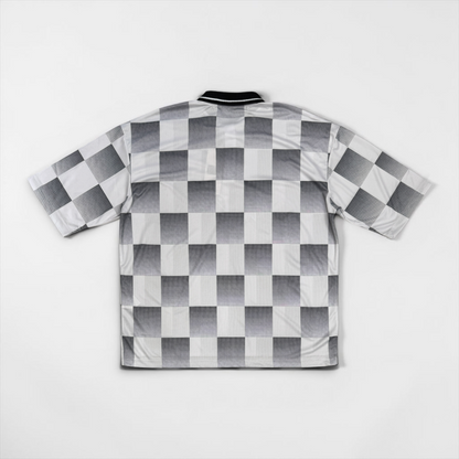 Retro Check Jersey polo