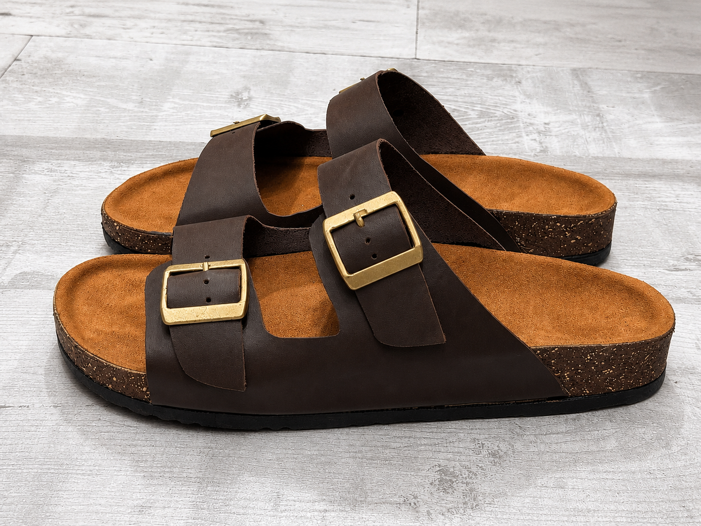 Double buckle slide