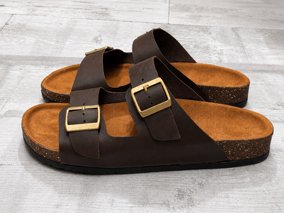Double buckle slide