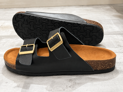 Double buckle slide