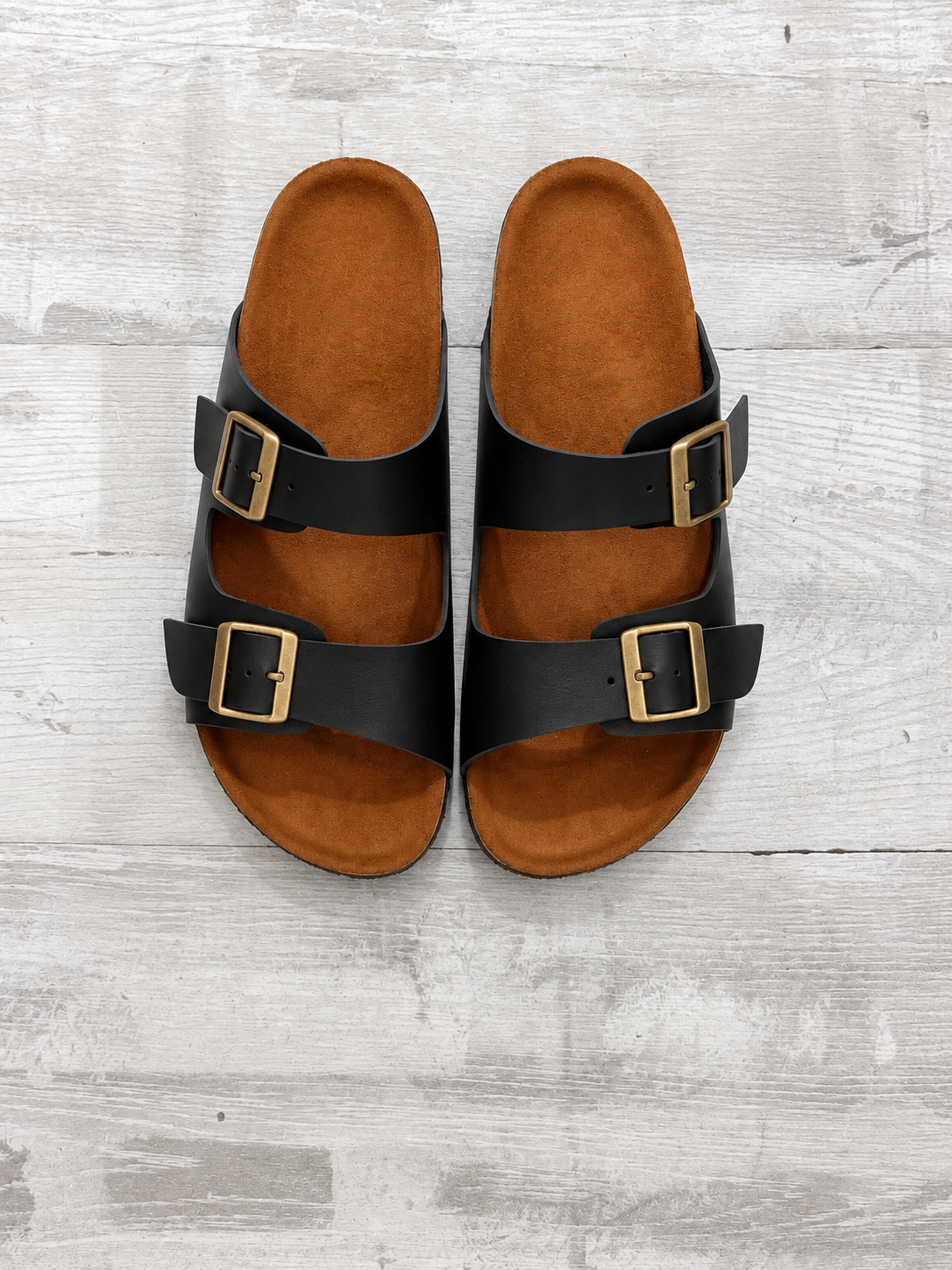 Double buckle slide