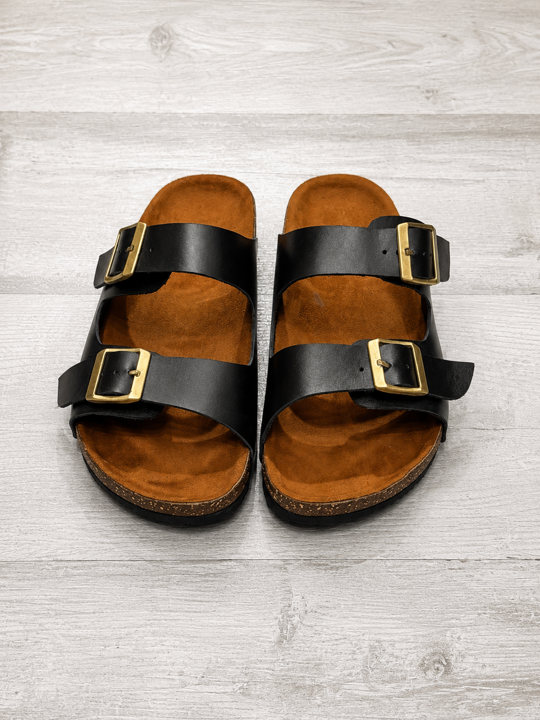 Double buckle slide