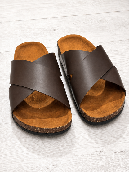 Cross strap slide