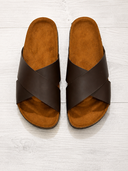 Cross strap slide