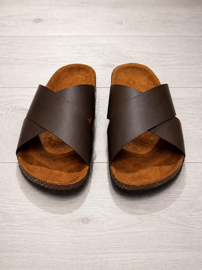 Cross strap slide
