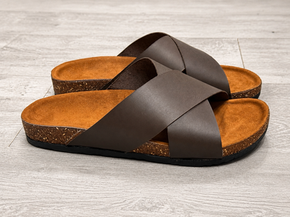 Cross strap slide